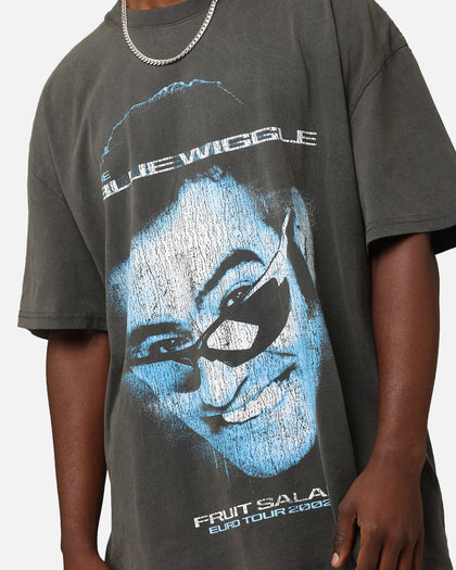 Goat Crew X The Wiggles Blue Wiggle Heavy T-Shirt Black Wash