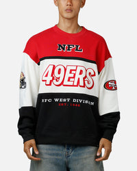 47 Brand San Francisco 49ers Maximalist Crewneck Red/Black