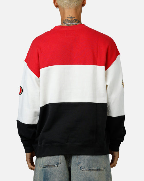 47 Brand San Francisco 49ers Maximalist Crewneck Red/Black