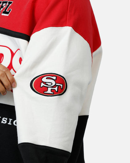47 Brand San Francisco 49ers Maximalist Crewneck Red/Black