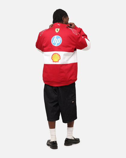 Puma X Scuderia Ferrari Team Vintage Racing Jacket Cherry