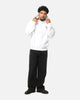 Saint Morta Nothing Is Forever Boxy Hoodie White/Black