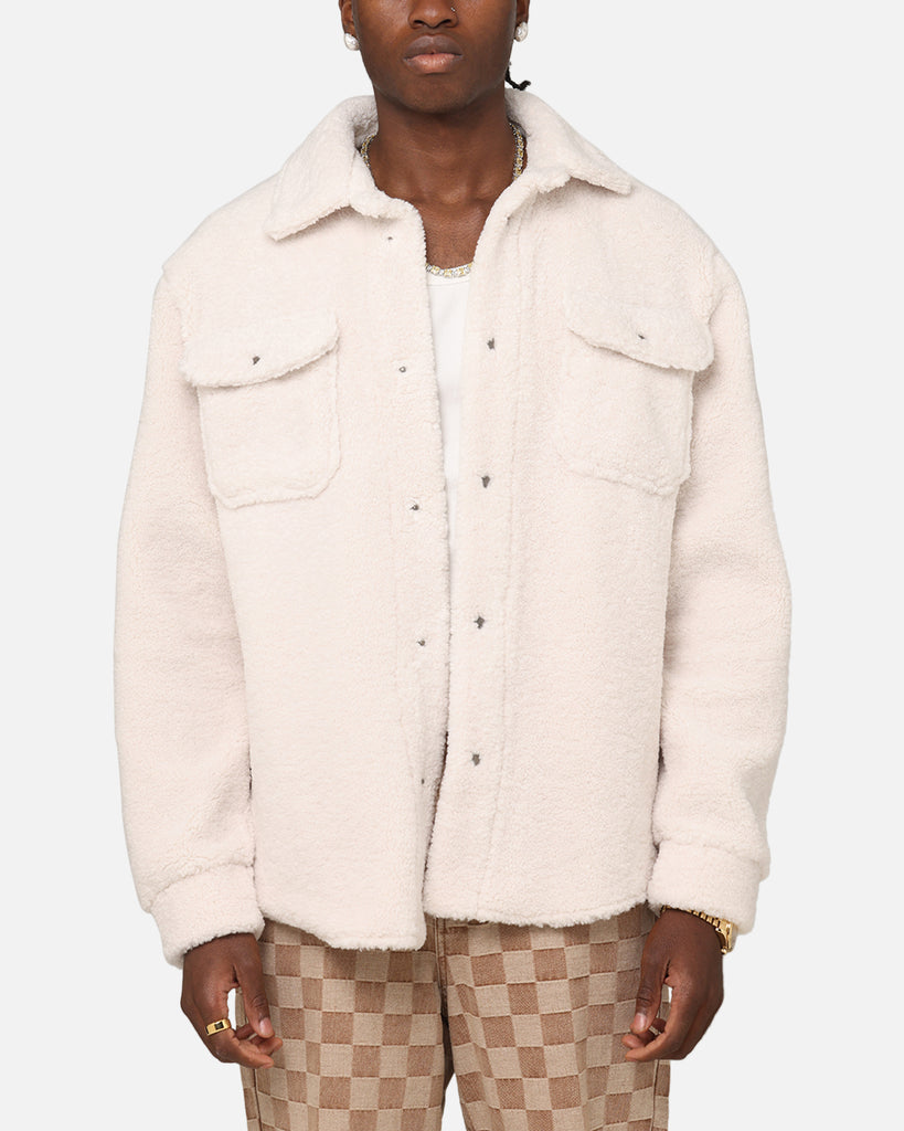 XXIII Shearling Fur Jacket Cream | Culture Kings NZ