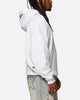 Carre Graffiti Logo Hoodie Grey Marle
