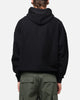 Carre Camo Script Hoodie Black