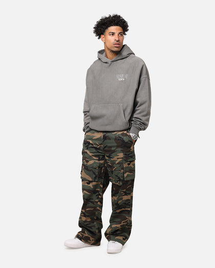 The Anti Order Agma Boxy Hoodie Washed Charcoal