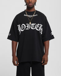 Loiter Biker Vintage T-Shirt Vintage Black