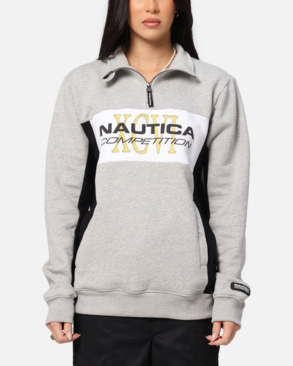 Nautica Mallard 1/4 Zip-Up Top Grey Marle