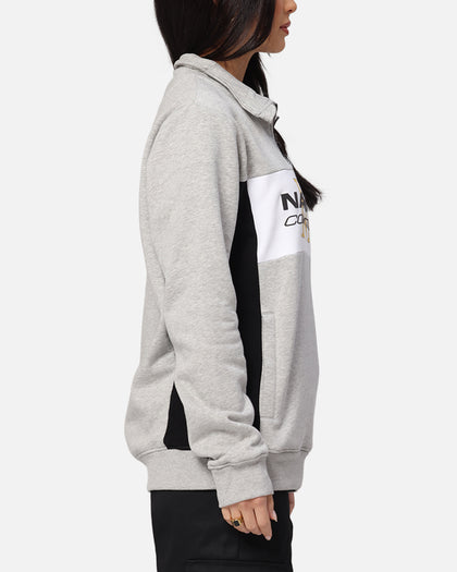 Nautica Mallard 1/4 Zip-Up Top Grey Marle