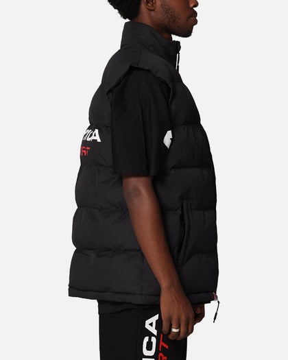 Nautica Sitka Padded Gilet Vest Black