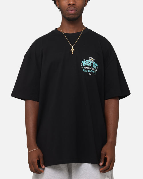 Key Street X FRKO Car Wash T-Shirt Black