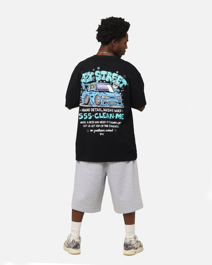 Key Street X FRKO Car Wash T-Shirt Black