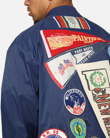 Champion 60's Souvenir Jacket Athetlic Navy Cream