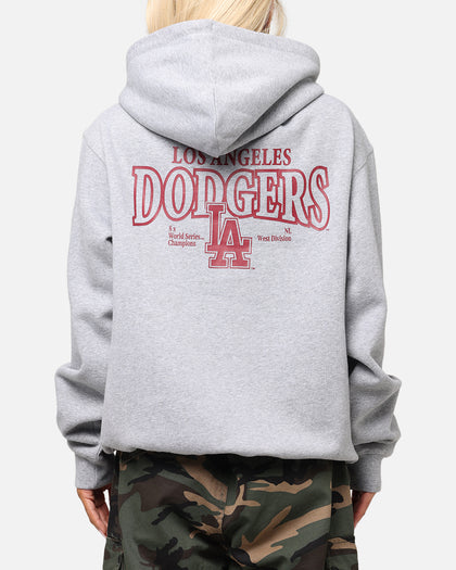 Majestic Athletic Los Angeles Dodgers Arch Mercer Hoodie Grey Marle
