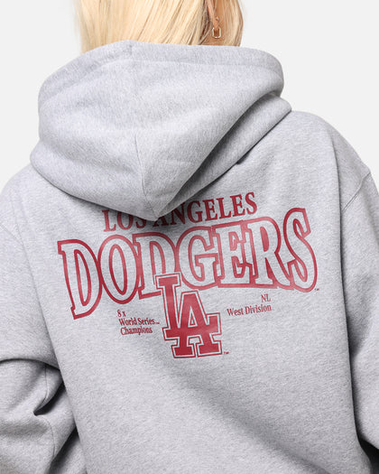 Majestic Athletic Los Angeles Dodgers Arch Mercer Hoodie Grey Marle