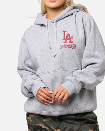 Majestic Athletic Los Angeles Dodgers Arch Mercer Hoodie Grey Marle