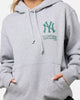 Majestic Athletic New York Yankees Murcer Arch Hoodie Grey Marle