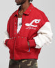 Loiter Frontier Varsity Jacket Red