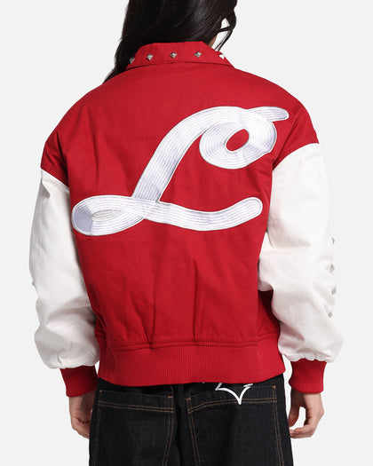 Loiter Frontier Varsity Jacket Red