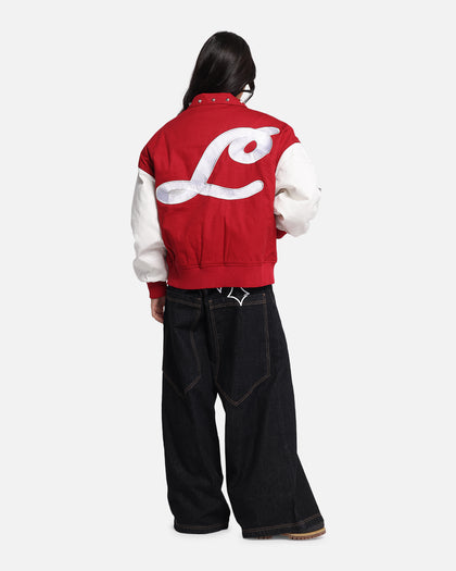 Loiter Frontier Varsity Jacket Red