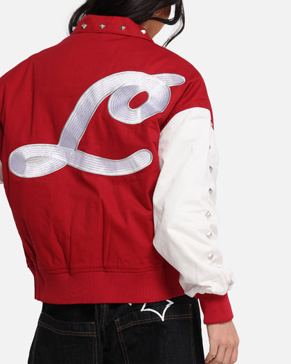 Loiter Frontier Varsity Jacket Red