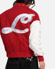 Loiter Frontier Varsity Jacket Red