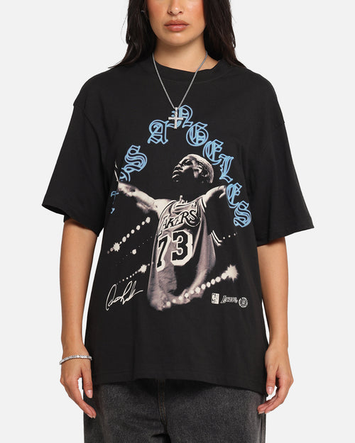 Mitchell & Ness Los Angeles Lakers Dennis Rodman Xray Glow T-Shirt Black