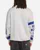 Mitchell & Ness New York Knicks Letterform Crewneck Grey Marle/Official Team Color