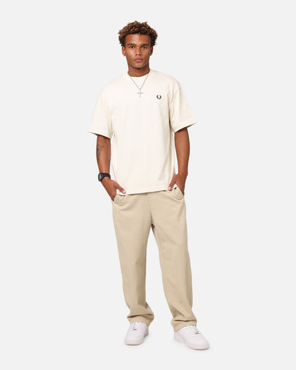 Fred Perry Embroidered Champion T-Shirt Ecru