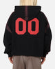 The Anti Order Mosh Boxy Hoodie Sunfade Black/Red