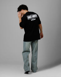 Loiter Angel Number Vintage T-Shirt Black