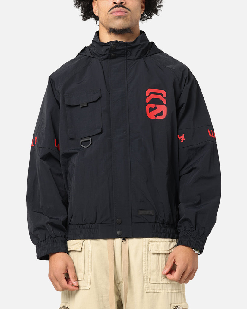 The Anti Order Faction Technical Windbreaker Jacket Black/Red | Culture ...