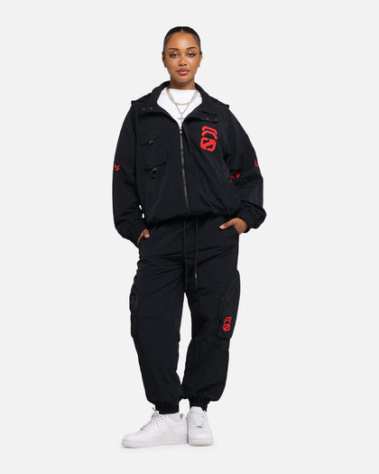 The Anti Order Faction Technical Windbreaker Jacket Black/Red