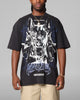 Loiter Dog Pound Vintage T-Shirt Black Acidwash