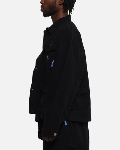 Loiter Combat Utility Jacket Washed Black
