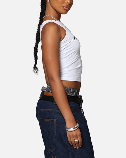 Ed Hardy Women's Electric Tank White