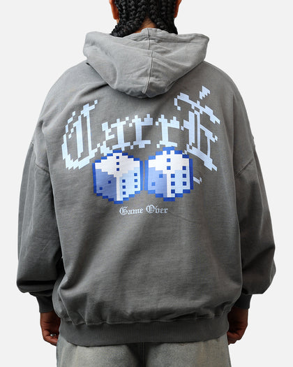 Carre Game Over Hoodie Washed Charcoal