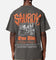 American Thrift X The Lord Of The Rings Sauron Heavy T-Shirt Black Wash