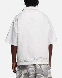 Loiter Western Button Up Shirt Cream