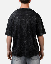 New Era San Francisco 49ers Boxy Essentials T-Shirt Washed Black
