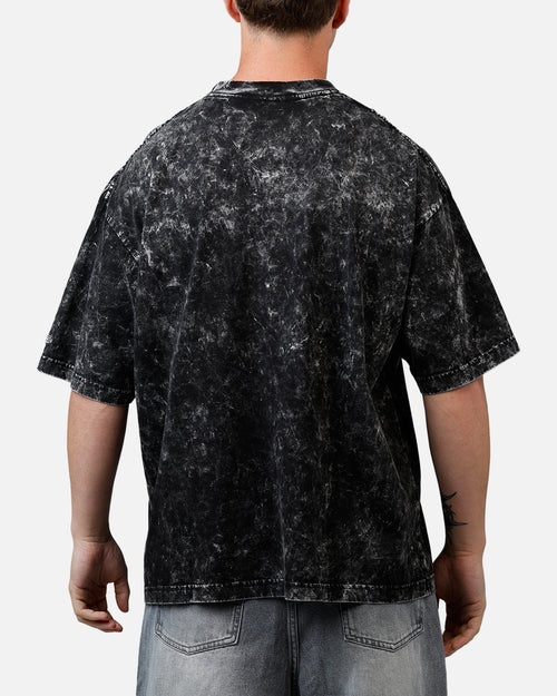 New Era Las Vegas Aces Boxy Essentials T-Shirt Washed Black