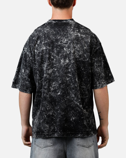 New Era Philadelphia Eagles Boxy Essentials T-Shirt Washed Black