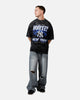 New Era New York Yankees Boxy Essentials T-Shirt Washed Black