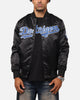 Pro Standard Los Angeles Dodgers Big Logo Satin Jacket Black