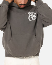Carre Rolling Worldwide Hoodie Washed Charcoal