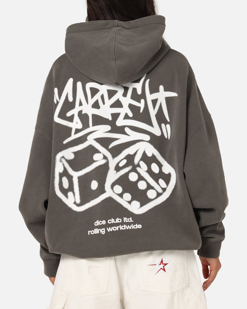 Carre Rolling Worldwide Hoodie Washed Charcoal