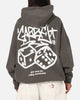 Carre Rolling Worldwide Hoodie Washed Charcoal