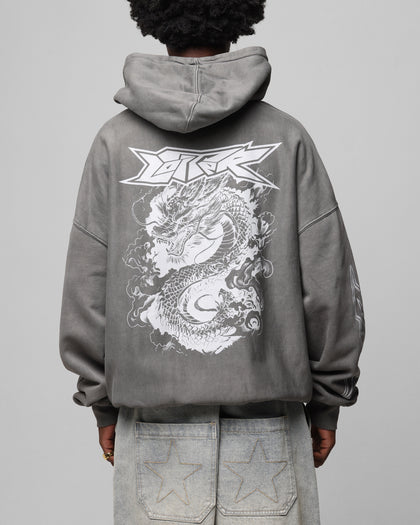 Loiter Draco Born Hoodie Washed Charcoal