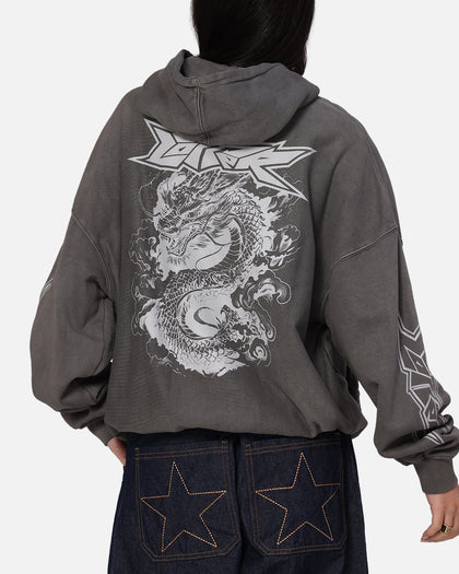 Loiter Draco Born Hoodie Washed Charcoal
