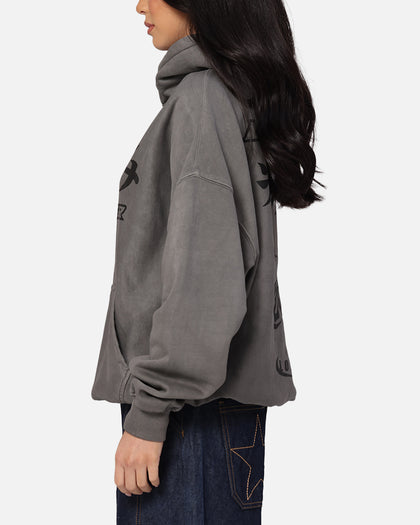 Loiter Ultimate Pain Hoodie Washed Charcoal